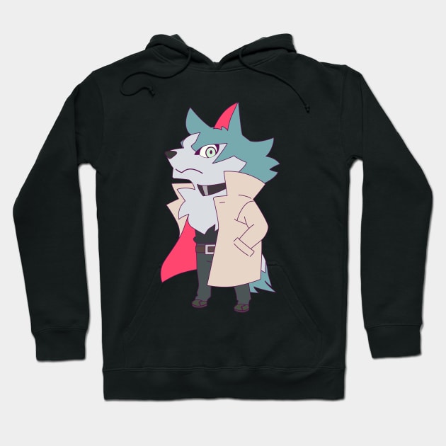 BNA wolf Shirou Hoodie by JamesCMarshall